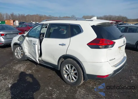 2017 Nissan Rogue Sv z USA, uszkodzony, nr VIN JN8AT2MV5HW007360